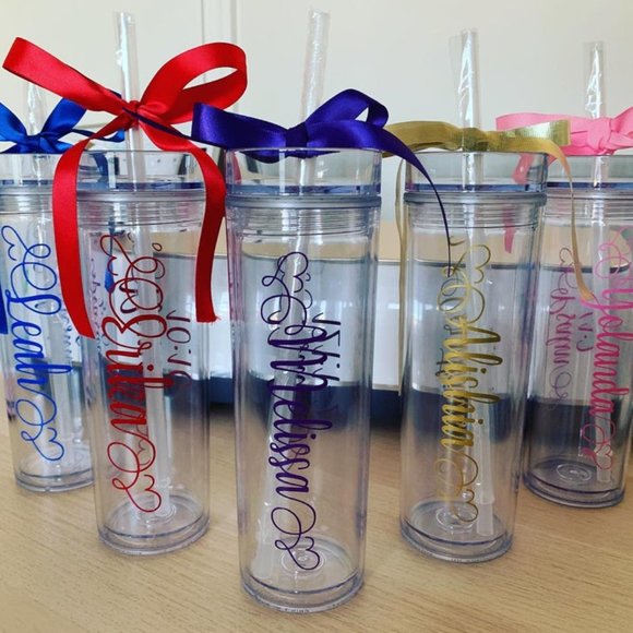 Custom Skinny Tumblers with Name - Picture 3 of 3